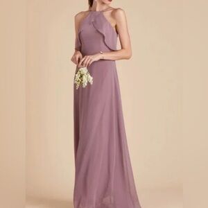 Birdy Grey Jules Mauve Matte Bridesmaids Dress
